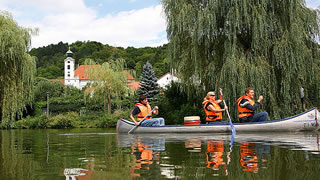 Altmühltal Bootswandern