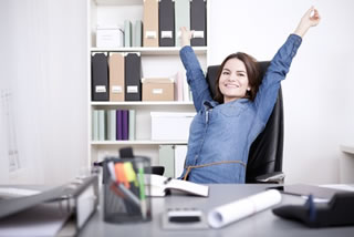 Oft knnen die schlimmsten Stressoren auf der Arbeit schon durch geschickte Planung eleminiert werden.